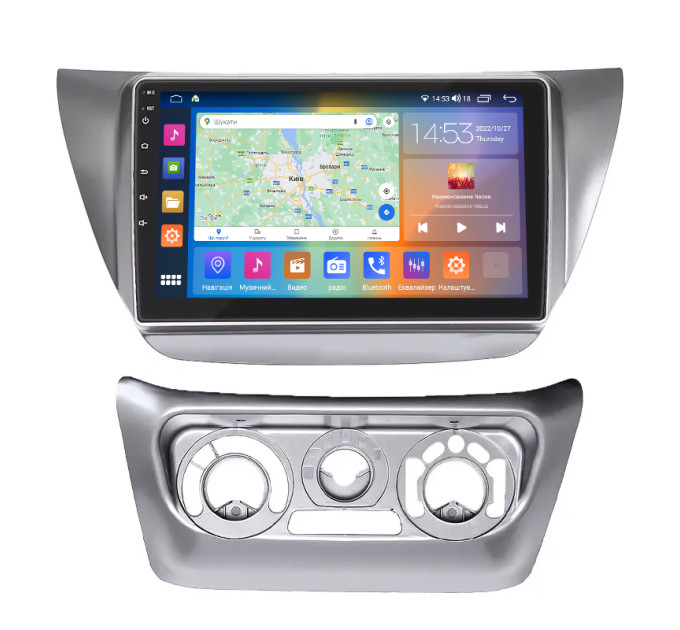 Штатна магнітола Mitsubishi Lancer IX 2000-2007 Element Prime 2/32 CarPlay 4G