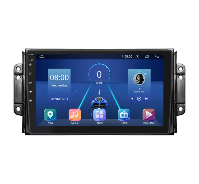 Штатна магнітола Chery Tiggo 2 2016-2020 Element 6/128 4G CarPlay