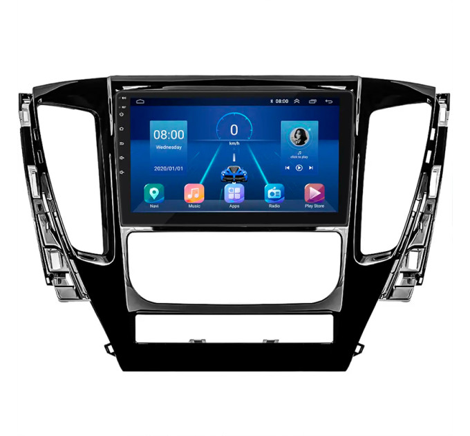 Штатна магнітола Mitsubishi Pajero Sport 2015-2021 Element 6/128 4G CarPlay