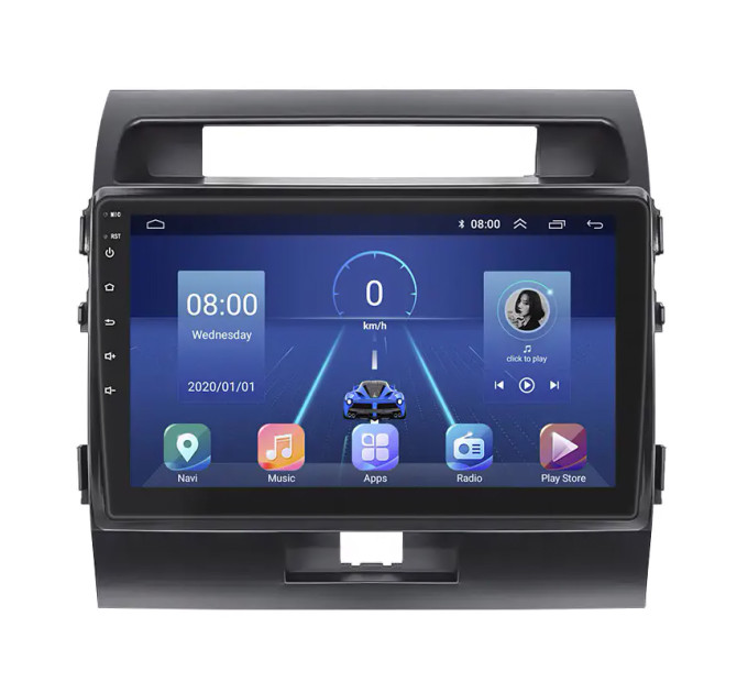 Штатна магнітола Toyota Land Cruiser 200 2007-2012 Element 6/128 4G CarPlay