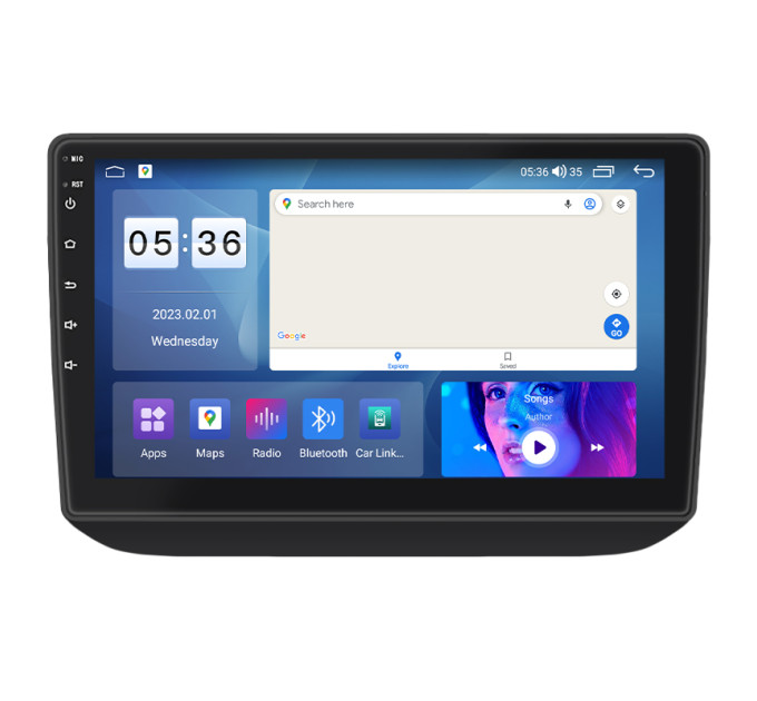 Штатна магнітола Skoda Fabia 2007-2010 Element Prime 4/64 CarPlay 4G