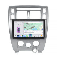 Штатная магнитола Element для Hyundai Tucson I 2004-2010 экран 10" 4/64 QLED CarPlay 4G Wi-Fi GPS 360 Prime