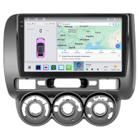 Штатная магнитола Element для Honda Jazz I Manual AC 2001-2005 экран 9" 4/64 QLED CarPlay 4G Wi-Fi GPS 360 Prime