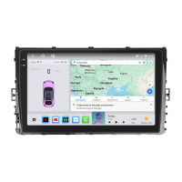 Штатная магнитола Element для Volkswagen Transporter T6 Рестайлинг 2019-н.в. экран 9" 4/64 QLED CarPlay 4G Wi-Fi GPS 360 Prime