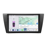 Штатная магнитола Element для BMW 3 серии V (E90/E91/E92/E93) 2005-2010 экран 9" 4/64 QLED CarPlay 4G Wi-Fi GPS 360 Prime