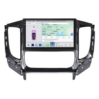 Штатная магнитола Element для Mitsubishi L200 V 2015-2019 экран 9" 4/64 QLED CarPlay 4G Wi-Fi GPS 360 Prime