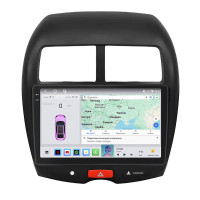 Штатная магнитола Element для Mitsubishi Outlander Sport I 2010-2013 экран 10" 4/64 QLED CarPlay 4G Wi-Fi GPS 360 Prime