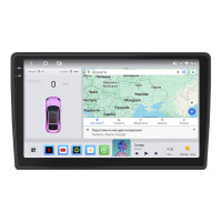 Штатная магнитола Element для Opel Agila A 2000-2004 экран 9" 4/64 QLED CarPlay 4G Wi-Fi GPS 360 Prime