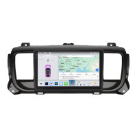 Штатная магнитола Element для Toyota ProAce II 2016-н.в. экран 9" 4/64 QLED CarPlay 4G Wi-Fi GPS 360 Prime