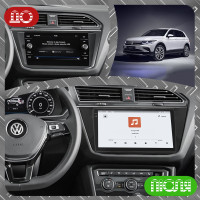 Штатная магнитола Element для Volkswagen Tiguan II 2016-2020 экран 10" 4/64 QLED CarPlay 4G Wi-Fi GPS 360 Prime