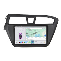 Штатная магнитола Element для Hyundai i20 II 2014-2018 экран 9" 4/64 QLED CarPlay 4G Wi-Fi GPS 360 Prime