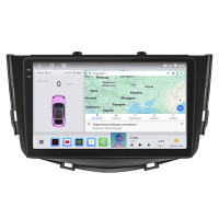 Штатная магнитола Element для Lifan X60 I Рестайлинг 2015-2016 экран 9" 4/64 QLED CarPlay 4G Wi-Fi GPS 360 Prime