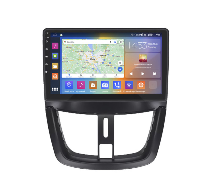 Штатна магнітола Peugeot 207 2009-2015 Element Prime 2/32 4G CarPlay