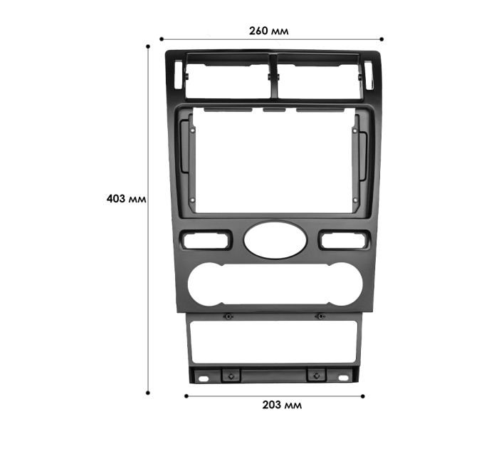 Перехідна рамка Ford Mondeo 2002-2007 (7595)