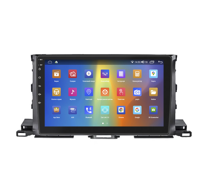 Штатна магнітола Toyota Highlander (U50) 2016-2019 Element Prime 2/32 CarPlay 4G