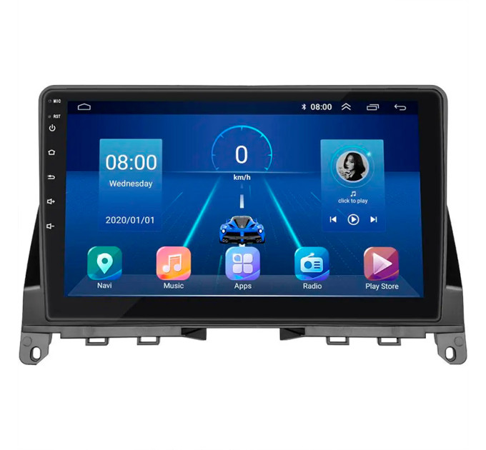 Штатна магнітола Mercedes-Benz C-Клас (W204) 2006-2011 Element 6/128 4G CarPlay