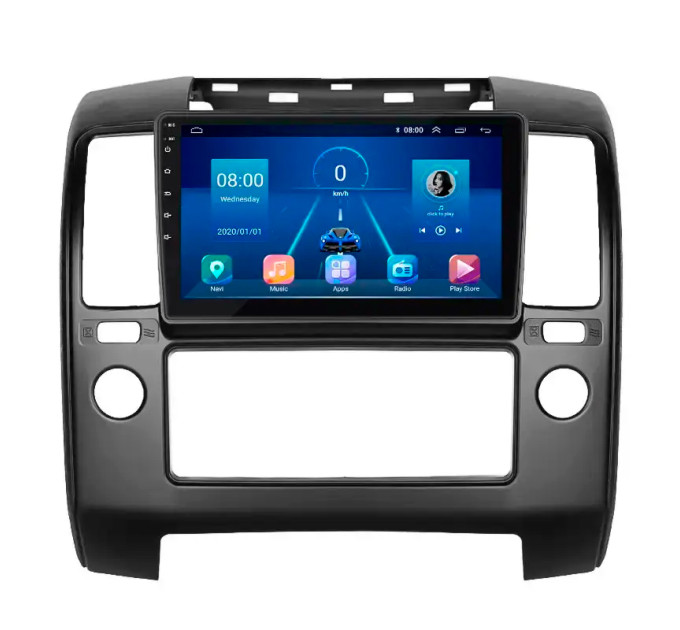 Штатна магнітола Nissan Navara (Frontier) (D40) 2010-2015 Element 6/128 4G CarPlay
