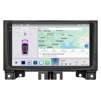 Штатная магнитола Element для Volkswagen Crafter I 2006-2011 экран 9" 4/64 QLED CarPlay 4G Wi-Fi GPS 360 Prime