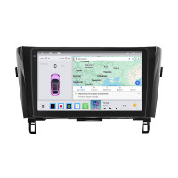 Штатная магнитола Element для Nissan Rogue II 2013-2016 экран 10" 4/64 QLED CarPlay 4G Wi-Fi GPS 360 Prime