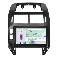 Штатная магнитола Element для Volkswagen Polo IV Рестайлинг 2005-2009 экран 9" 4/64 QLED CarPlay 4G Wi-Fi GPS 360 Prime