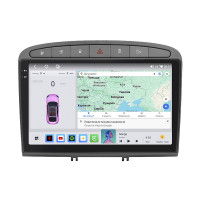 Штатная магнитола Element для Peugeot RCZ I Рестайлинг 2012-2015 экран 9" 4/64 QLED CarPlay 4G Wi-Fi GPS 360 Prime