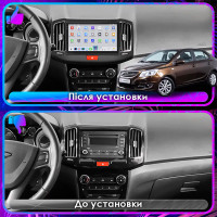 Штатная магнитола Element для Chery Bonus 3 (E3/A19) 2014-2017 экран 10" 4/64 QLED CarPlay 4G Wi-Fi GPS 360 Prime