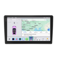 Штатная магнитола Element для Kia Sorento I 2002-2006 экран 9" 4/64 QLED CarPlay 4G Wi-Fi GPS 360 Prime
