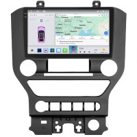 Штатная магнитола Element для Ford Mustang VI 2014-2017 экран 9" 4/64 QLED CarPlay 4G Wi-Fi GPS 360 Prime