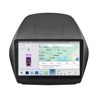 Штатная магнитола Element для Hyundai Tucson II 2009-2015 экран 10" 4/64 QLED CarPlay 4G Wi-Fi GPS 360 Prime