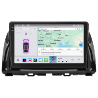 Штатная магнитола Element для Mazda CX-5 I 2011-2015 экран 9" 4/64 QLED CarPlay 4G Wi-Fi GPS 360 Prime