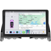Штатная магнитола Element для Mercedes-Benz C-Класс III (W204) 2006-2011 экран 9" 4/64 QLED CarPlay 4G Wi-Fi GPS 360 Prime