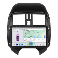 Штатная магнитола Element для Nissan Latio I (N17) Рестайлинг 2014-2016 экран 9" 4/64 QLED CarPlay 4G Wi-Fi GPS 360 Prime