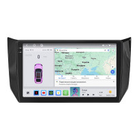 Штатная магнитола Element для Nissan Tiida II 2015-2018 экран 10" 4/64 QLED CarPlay 4G Wi-Fi GPS 360 Prime