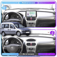 Штатная магнитола Element для Opel Combo C 2001-2003 экран 9" 4/64 QLED CarPlay 4G Wi-Fi GPS 360 Prime
