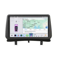 Штатная магнитола Element для Renault Clio III 2005-2009 экран 9" 4/64 QLED CarPlay 4G Wi-Fi GPS 360 Prime