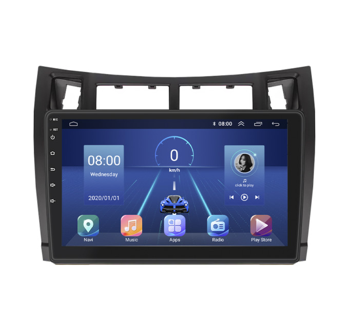 Штатна магнітола Toyota Vitz (XP90) 2005-2011 Element 6/128 4G CarPlay
