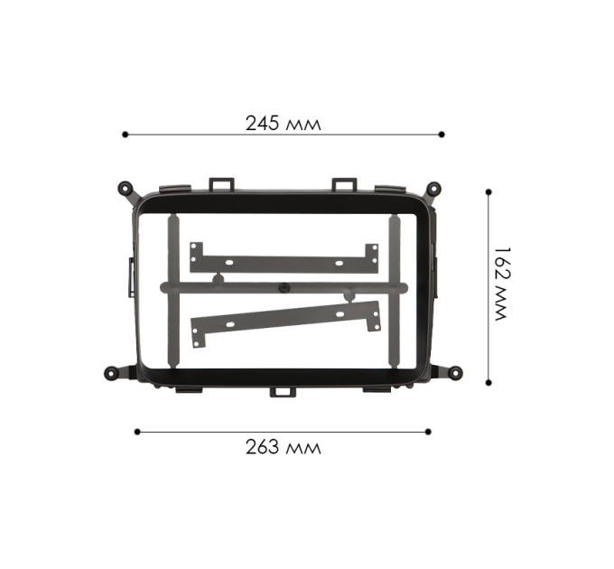 Перехідна рамка Toyota Tundra 2014-2021 (5287)