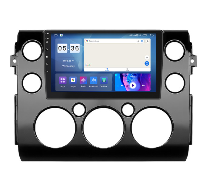 Штатна магнітола Toyota FJ Cruiser 2006- Element Prime 4/64 CarPlay 4G
