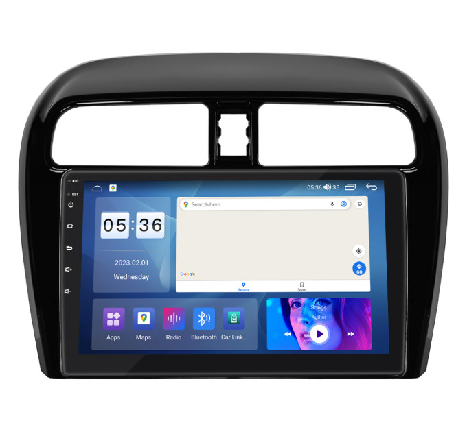 Штатна магнітола Mitsubishi Mirage 2015-2019 Element Prime 2/32 CarPlay 4G