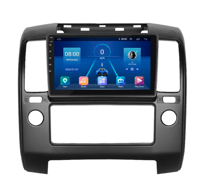 Штатна магнітола Nissan Navara (Frontier) (D40) 2004-2010 Element 6/128 4G CarPlay