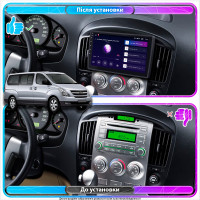 Штатна магнітола Hyundai Grand Starex ver 2 2007-2015 Element Prime 4/64 CarPlay 4G Штатна магнітола Hyundai Grand Starex ver 2 2007-2015 Element Prime 4/64 CarPlay 4G
