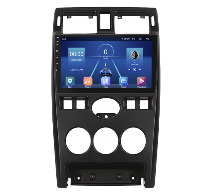 Штатна магнітола LADA Priora 2007-2013 Element 4/32 4G CarPlay