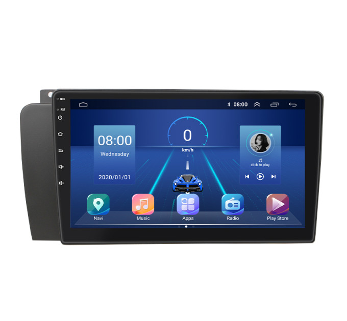 Штатная магнитола Element для Volvo S60 I Рестайлинг 2004-2009 экран 9" 4/64Gb 4G Wi-Fi GPS Top