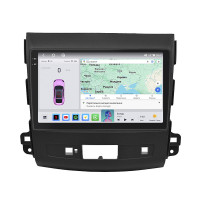 Штатная магнитола Element для Mitsubishi Outlander II Рестайлинг 2009-2013 экран 9" 4/64 QLED CarPlay 4G Wi-Fi GPS 360 Prime