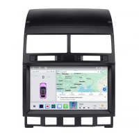 Штатная магнитола Element для Volkswagen Touareg I Рестайлинг 2006-2010 экран 9" 4/64 QLED CarPlay 4G Wi-Fi GPS 360 Prime