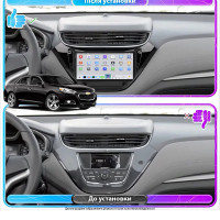 Штатная магнитола Element для Chevrolet Malibu IX 2015-2018 экран 9" 4/64 QLED CarPlay 4G Wi-Fi GPS 360 Prime