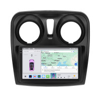 Штатная магнитола Element для Dacia Lodgy 2017-н.в. экран 9" 4/64 QLED CarPlay 4G Wi-Fi GPS 360 Prime