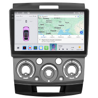 Штатная магнитола Element для Ford Everest II 2006-2009 экран 9" 4/64 QLED CarPlay 4G Wi-Fi GPS 360 Prime