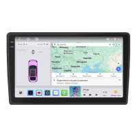 Штатная магнитола Element для Ford Transit Connect I Рестайлинг 2009-н.в. экран 9" 4/64 QLED CarPlay 4G Wi-Fi GPS 360 Prime