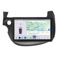Штатная магнитола Element для Honda Fit II 2007-2014 экран 10" 4/64 QLED CarPlay 4G Wi-Fi GPS 360 Prime